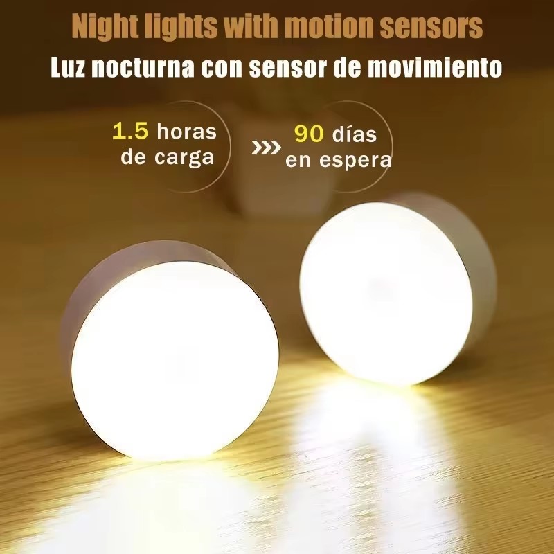 USB Rechargeable LED Night Lig - Light Switch 评论和价格