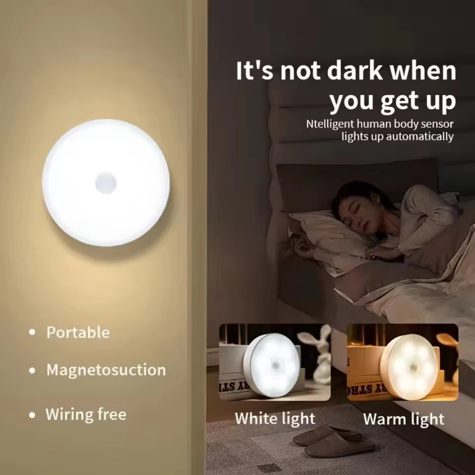 USB Rechargeable LED Night Lig - Light Switch 评论和价格