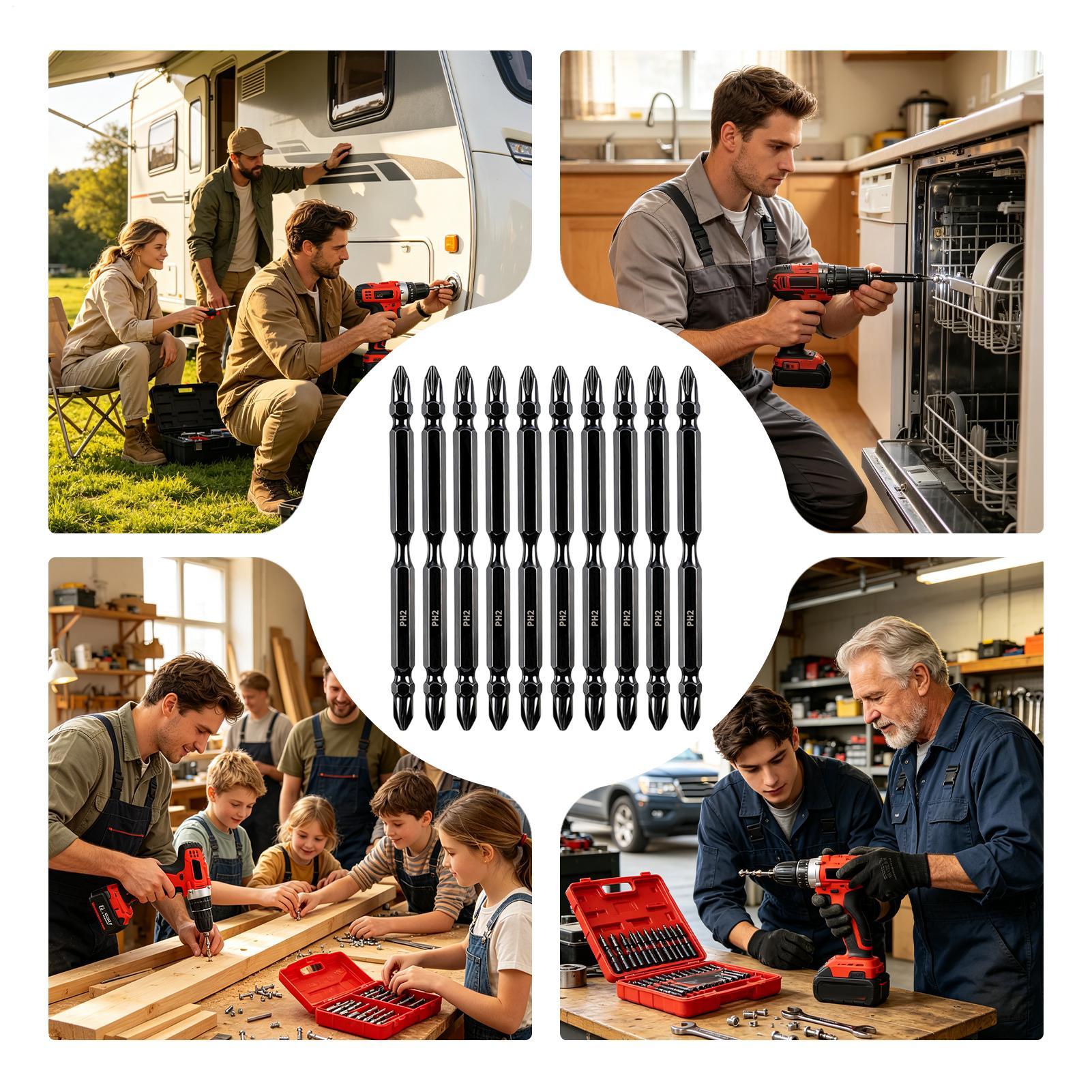 Magnetic Bits For Drill Double - Drill Bits 评论和价格