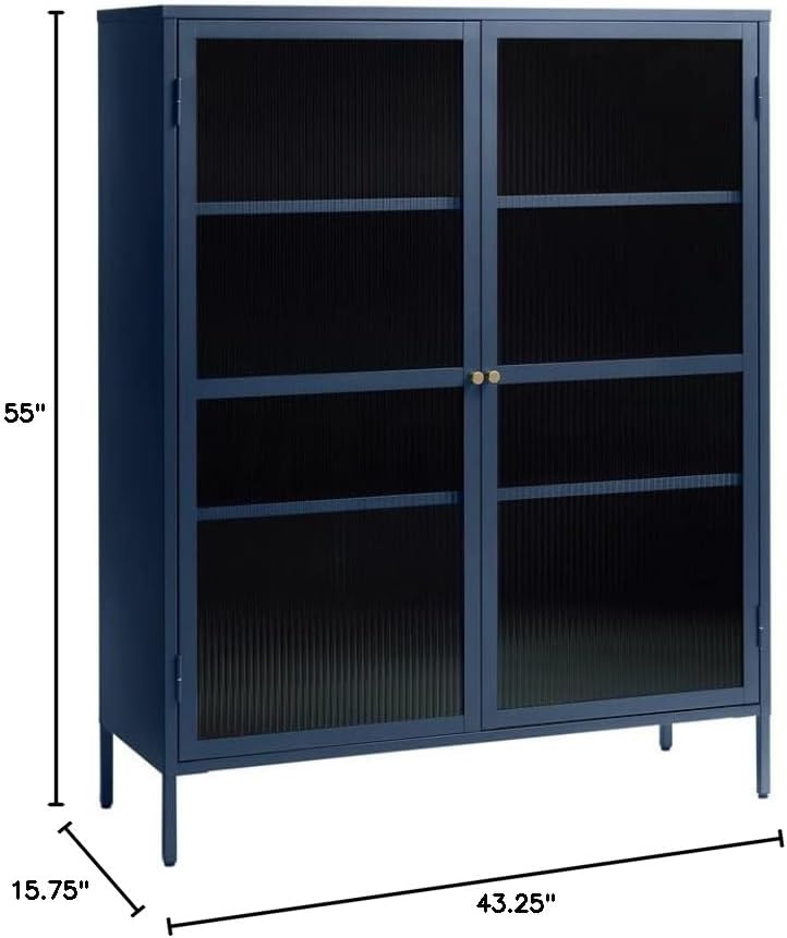 #￥Modern Steel Display Cabinet - Cabinet Hinges 评论和价格