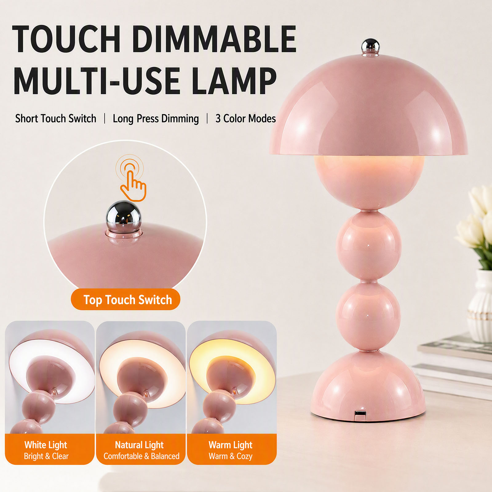 Vintage Mushroom Table Lamp US - Light Switch 评论和价格