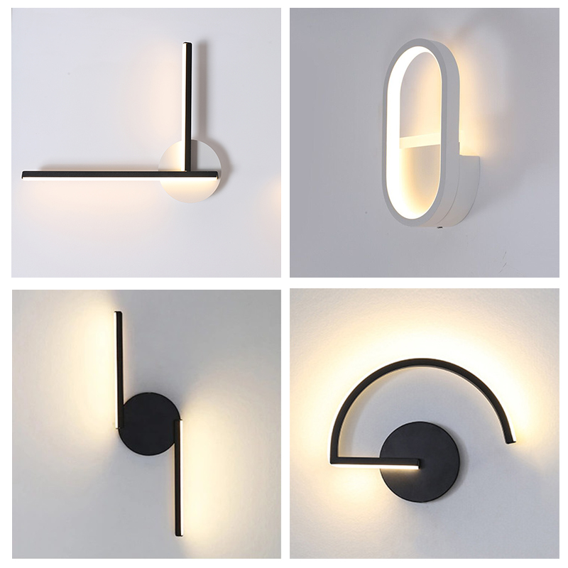 Modern Nordic LED Wall Lamp, M - Light Switch 评论和价格