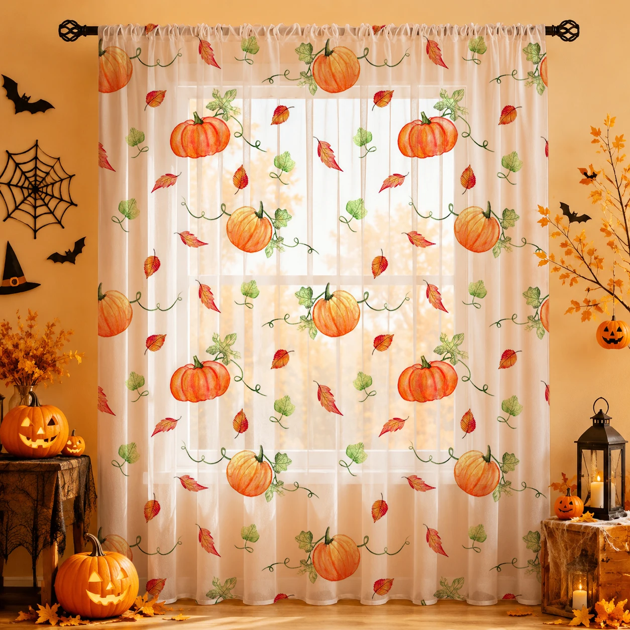 1Pc Rod Pocket Home Decor Hall - Curtain Rods 评论和价格
