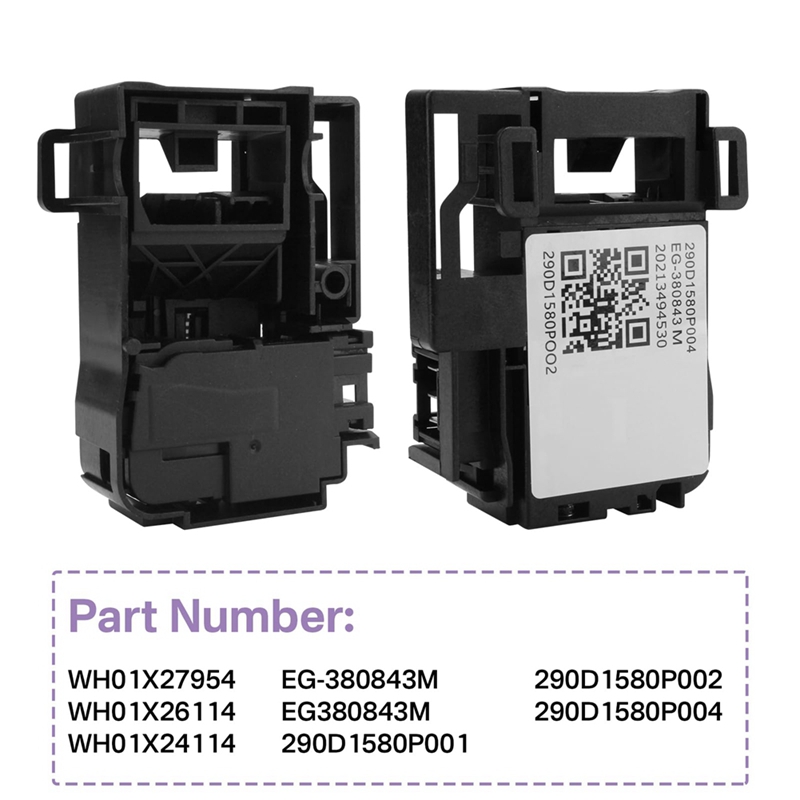 WH01X27954 Washer Lid Lock Swi - Door Lock 评论和价格
