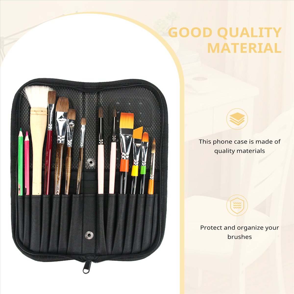 (A02R] 38Cm Artist Paint Brush - Paint Brush 评论和价格
