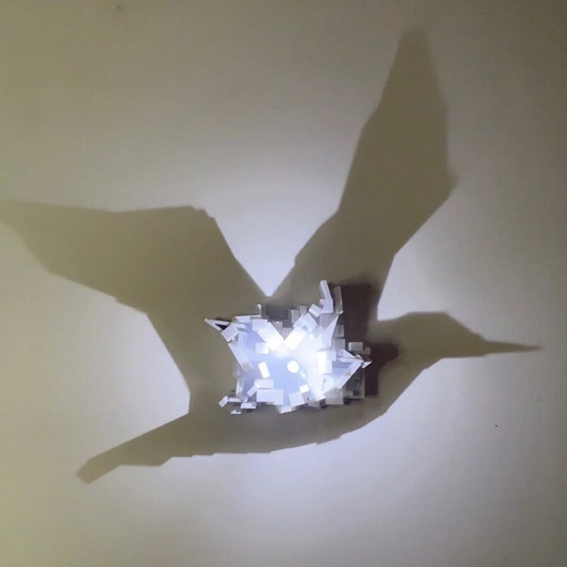 Dropshipping 3D Light Shadow N - Light Switch 评论和价格