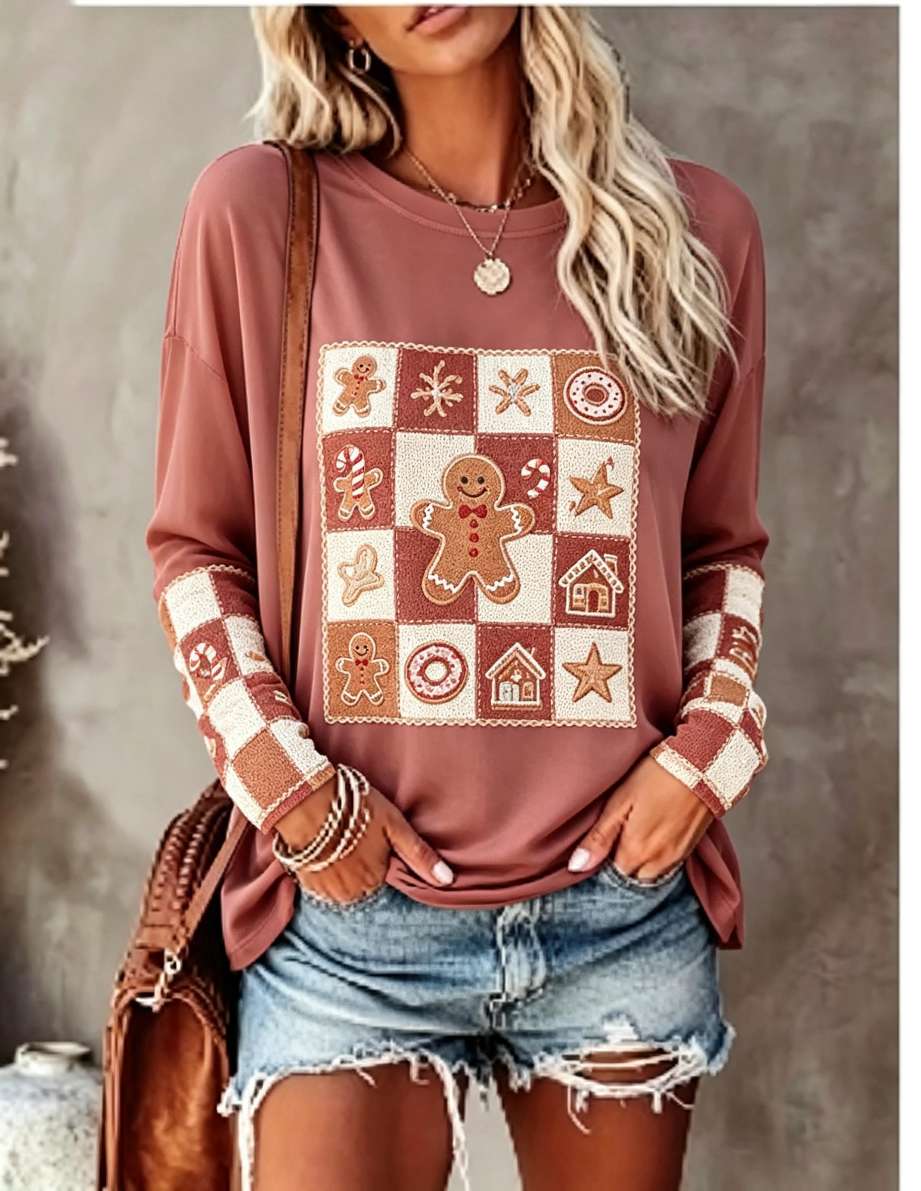 Women Long Sleeve T Shirt Fox  - Wallpaper 评论和价格