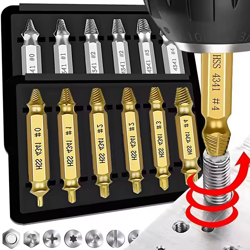 Damaged Broken Screw Extractor - Drill Bits 评论和价格