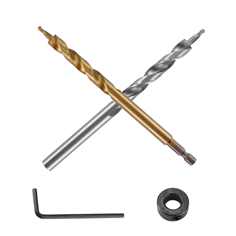 2Pcs 45661 Inch Hex Shank Pock - Drill Bits 评论和价格