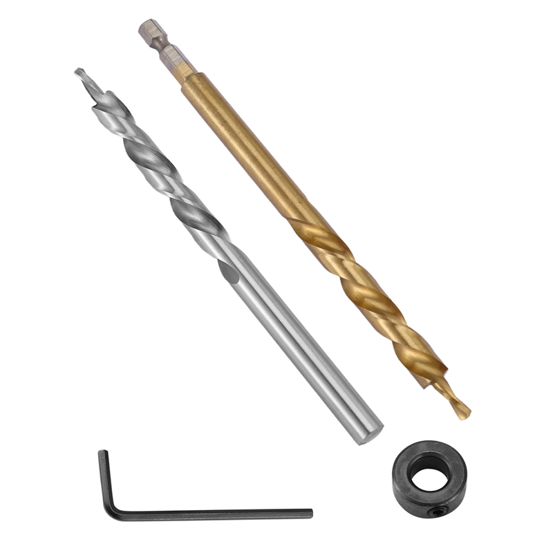 2Pcs 45661 Inch Hex Shank Pock - Drill Bits 评论和价格